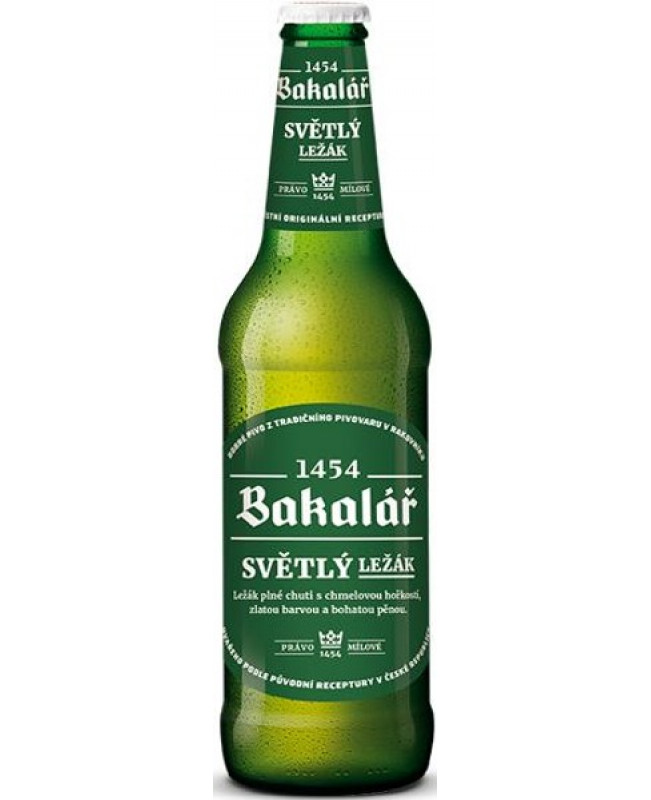 Пиво Bakalar Premium ст.бут 0,5л, / Пиво ст.бут - Элитный алкоголь в ...